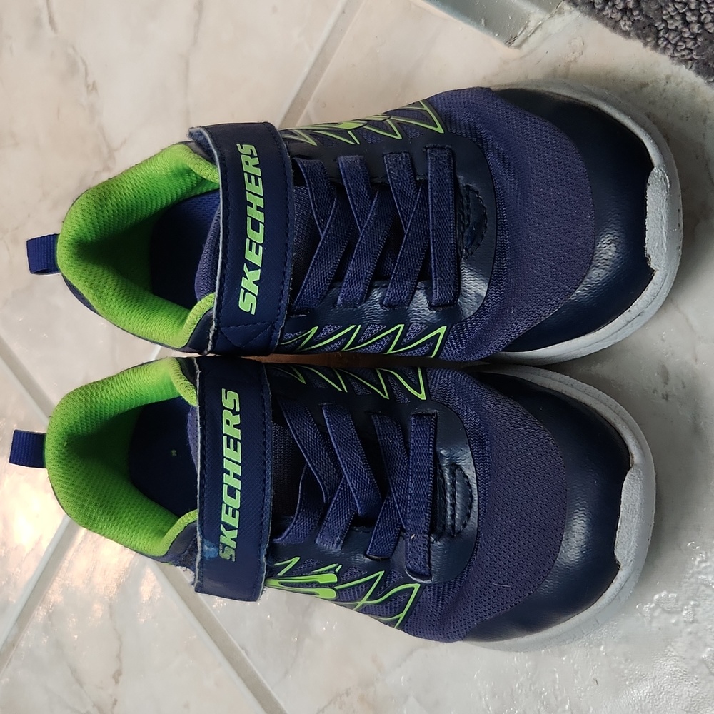 Blue Boys Skechers